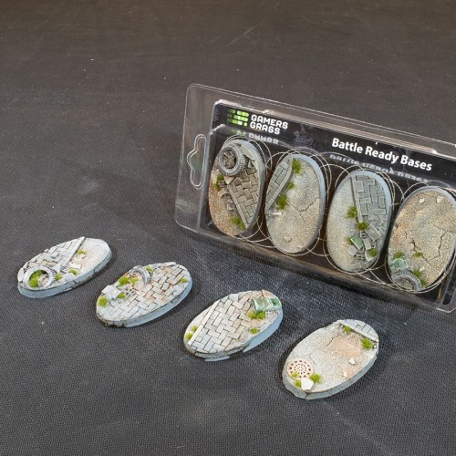 Battle Ready: Urban Warfare Bases Oval 60mm (x4) 1