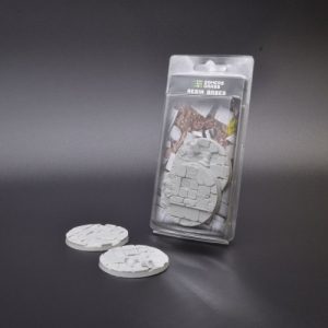 Temple Bases Round 60mm (x2 Unpainted) 1