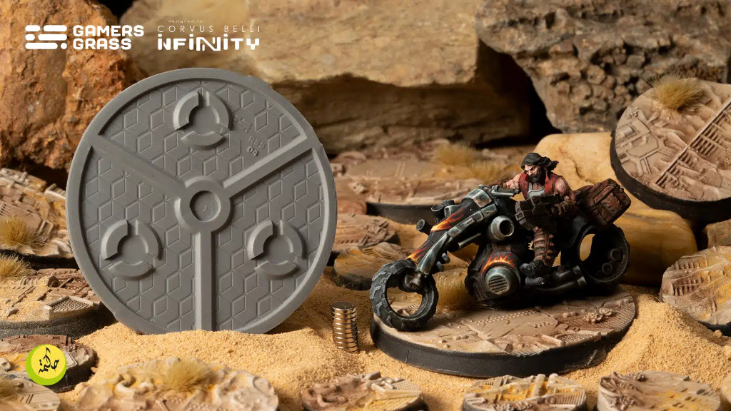 Battle Ready: Dunes of Bourak Bases, Round 55mm (x2) 2