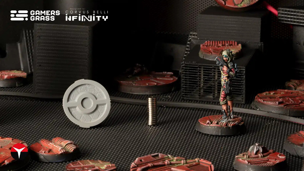 Battle Ready: Nomad Crew Deck Bases, Round 25mm (x8) 2
