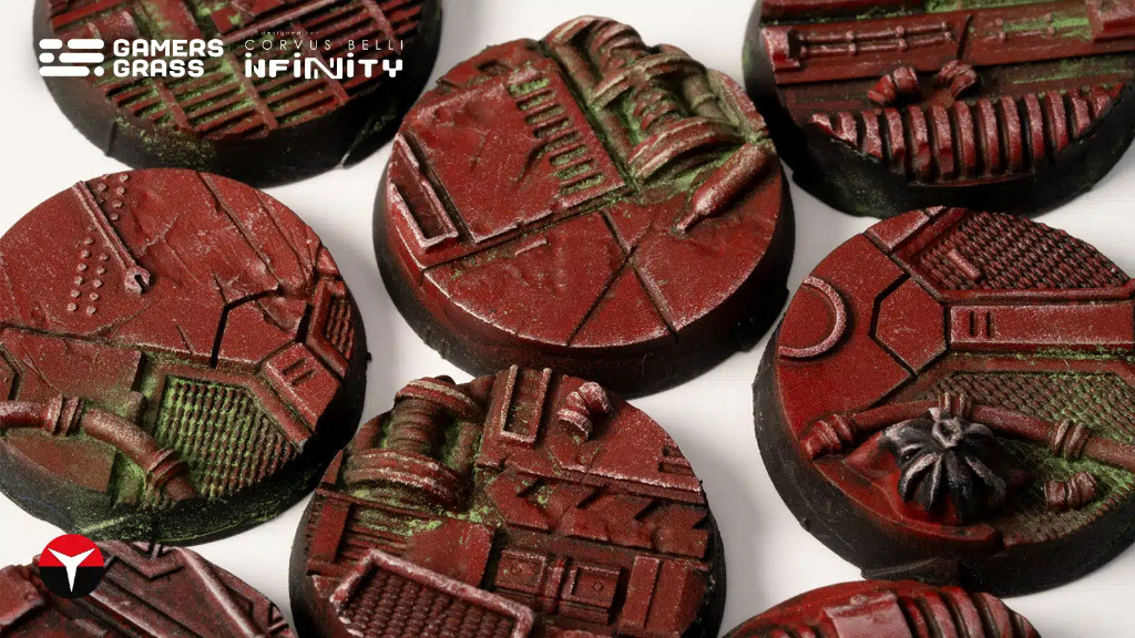 Battle Ready: Nomad Crew Deck Bases, Round 25mm (x8) 3