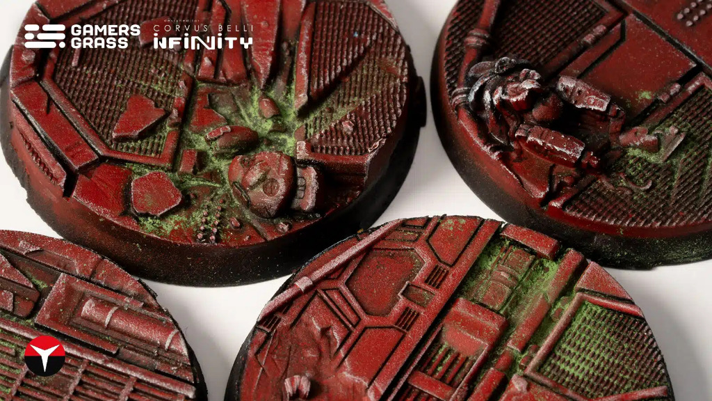Battle Ready: Nomad Crew Deck Bases, Round 40mm (x4) 3
