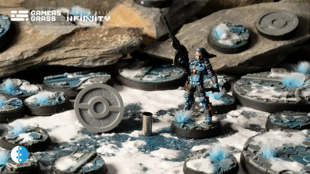 Battle Ready: Svalarheima's Outpost Bases, Round 25mm (x8) 2