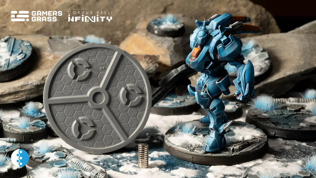 Battle Ready: Svalarheima's Outpost Bases, Round 55mm (x2) 2