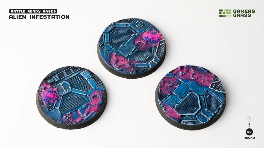 Battle Ready: Alien Infestation Round 50mm (x3) 1