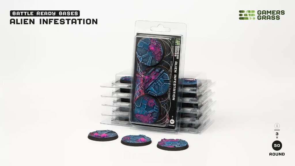 Battle Ready: Alien Infestation Round 50mm (x3) 4