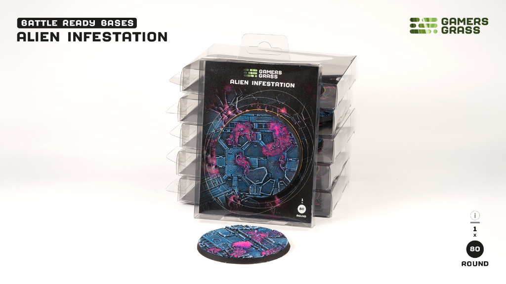 Battle Ready: Alien Infestation Round 80mm (x1) 4