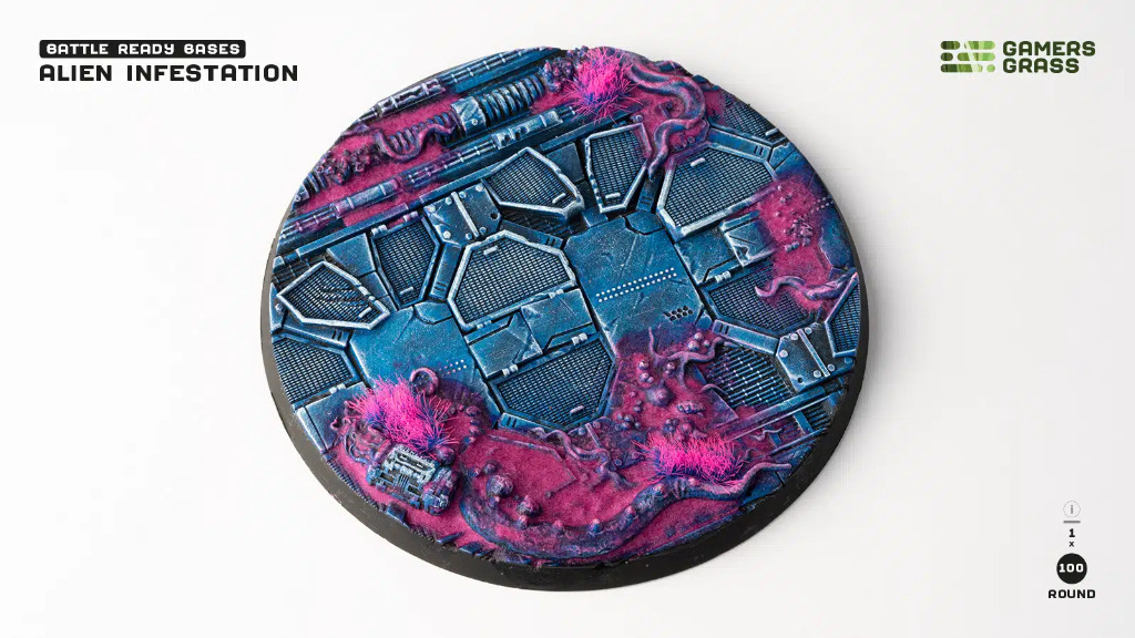 Battle Ready: Alien Infestation Round 100mm (x1) 1