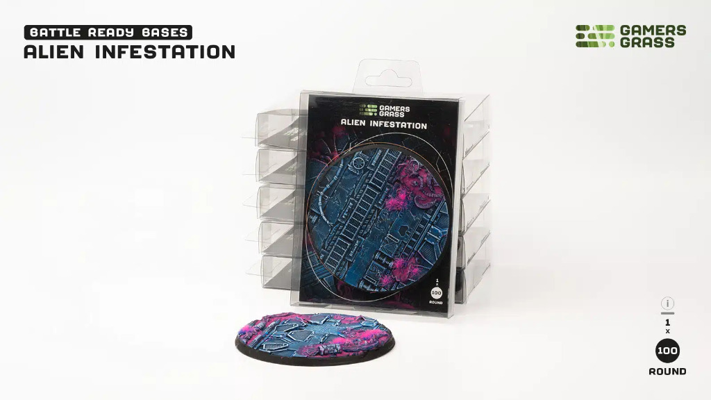 Battle Ready: Alien Infestation Round 100mm (x1) 4