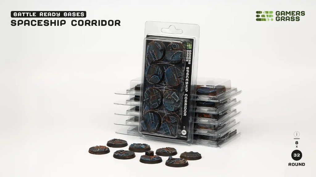 Battle Ready: Spaceship Corridor Round 32mm (x8) 4