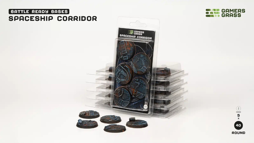 Battle Ready: Spaceship Corridor Round 40mm (x5) 4