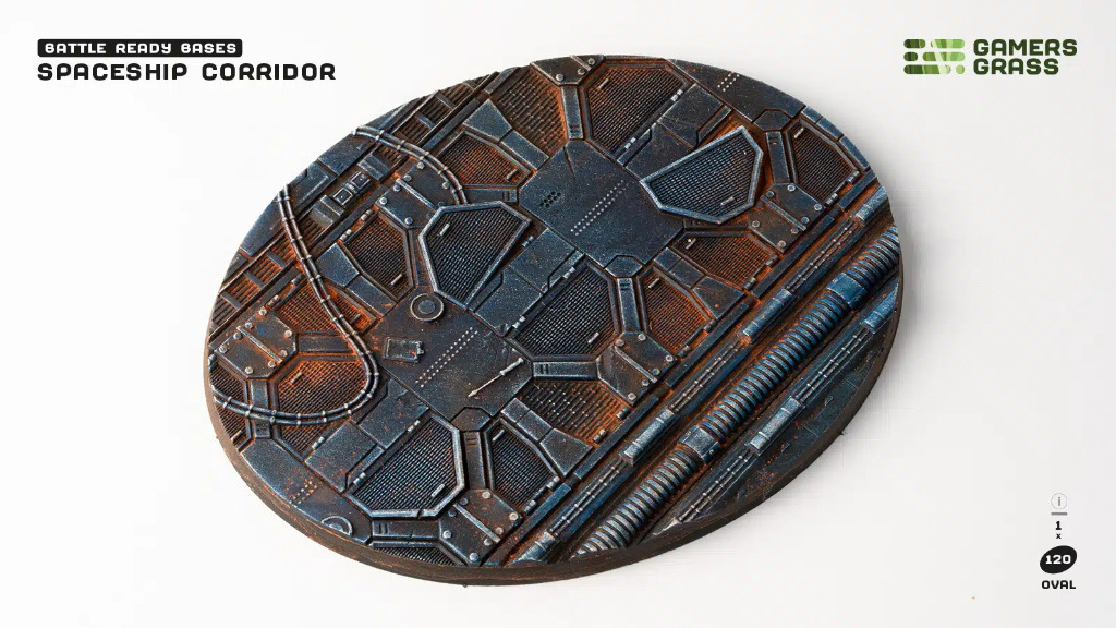 Battle Ready: Spaceship Corridor Oval 120mm (x1) 1