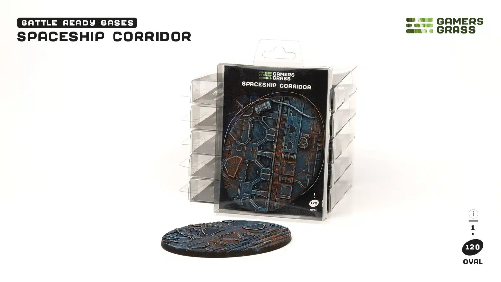 Battle Ready: Spaceship Corridor Oval 120mm (x1) 4