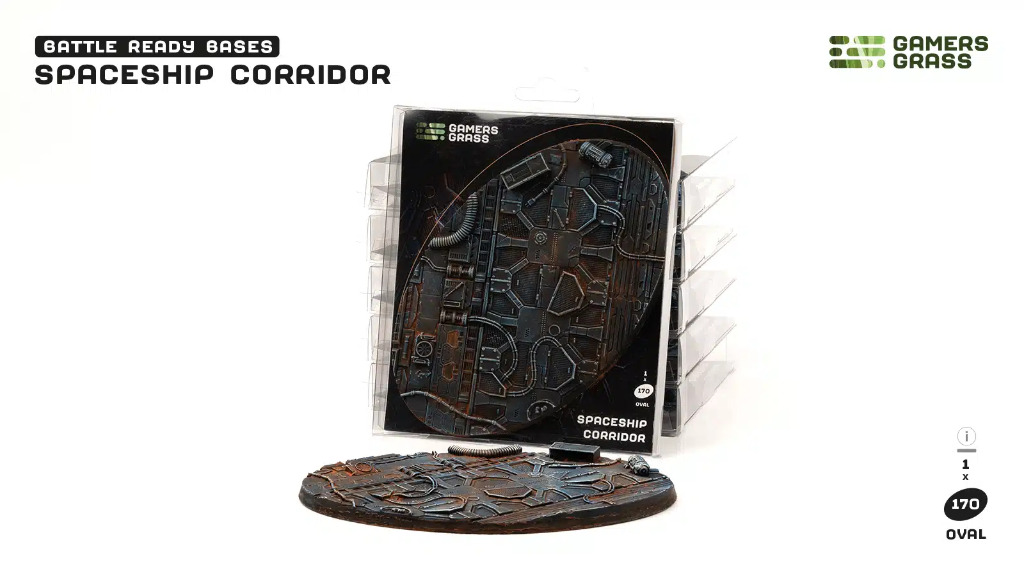 Battle Ready: Spaceship Corridor Oval 170mm (x1) 4