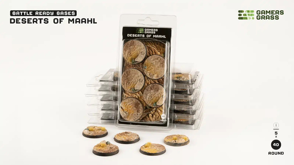 Battle Ready: Deserts of Maahl Round 40mm (x5) 4