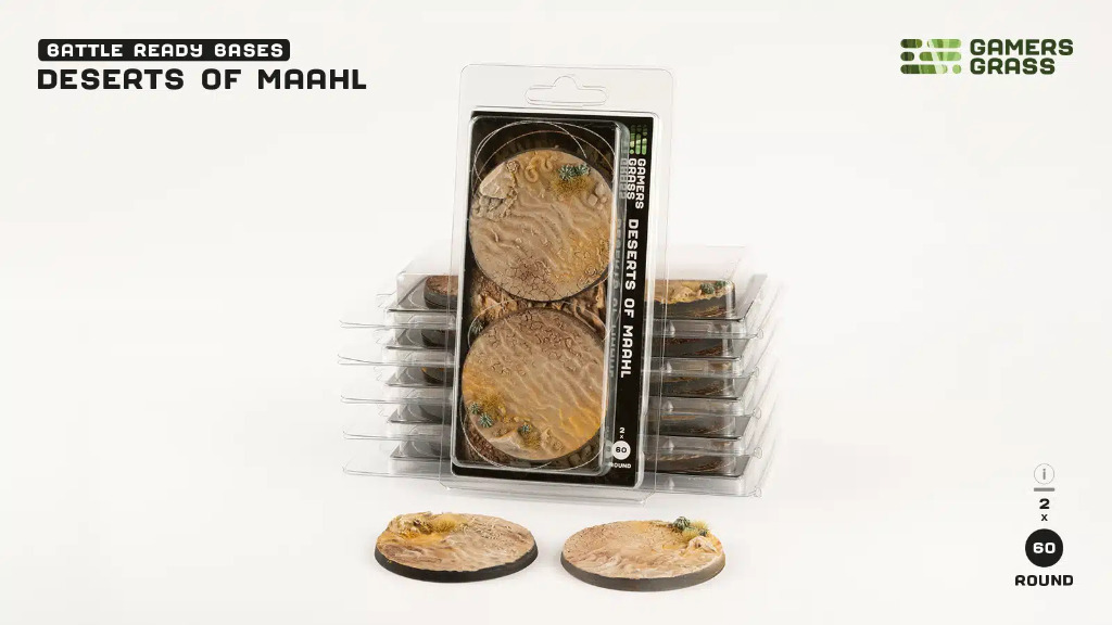Battle Ready: Deserts of Maahl Round 60mm (x2) 4