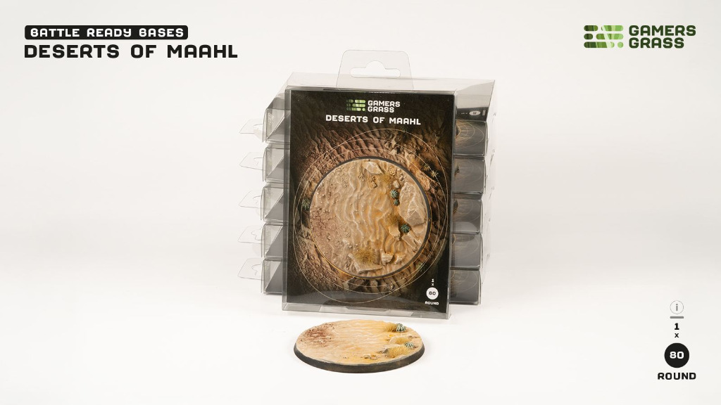 Battle Ready: Deserts of Maahl Round 80mm (x1) 4