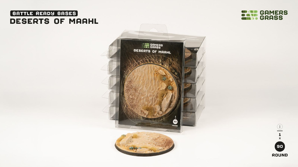 Battle Ready: Deserts of Maahl Round 90mm (x1) 4