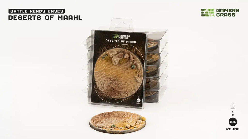 Battle Ready: Deserts of Maahl Round 100mm (x1) 4