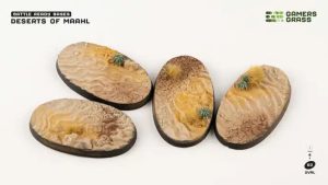 Battle Ready: Deserts of Maahl Oval 60mm (x4) 1