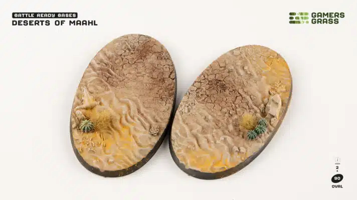 Battle Ready: Deserts of Maahl Oval 90mm (x2) 1