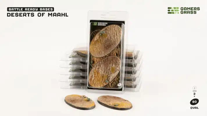 Battle Ready: Deserts of Maahl Oval 90mm (x2) 4