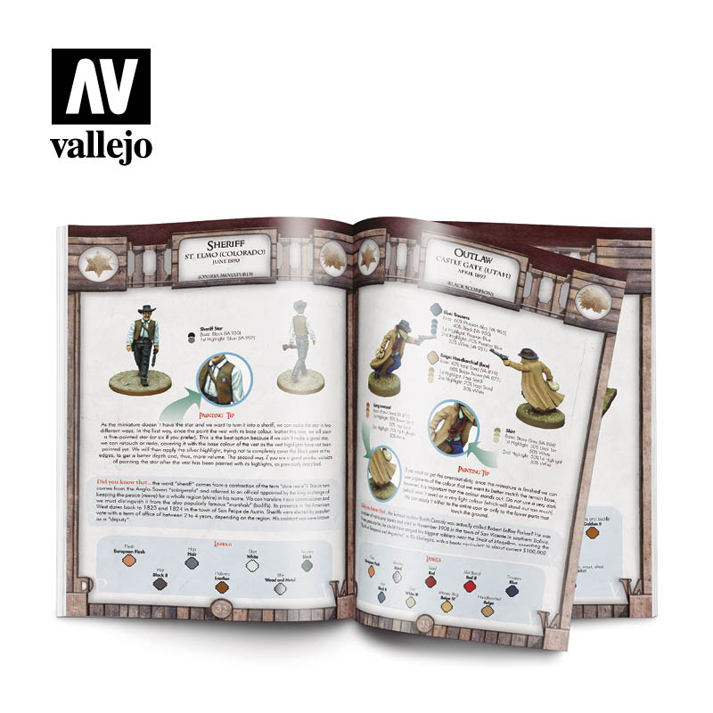 AV Vallejo Book - PaintingWAR Wild West 2
