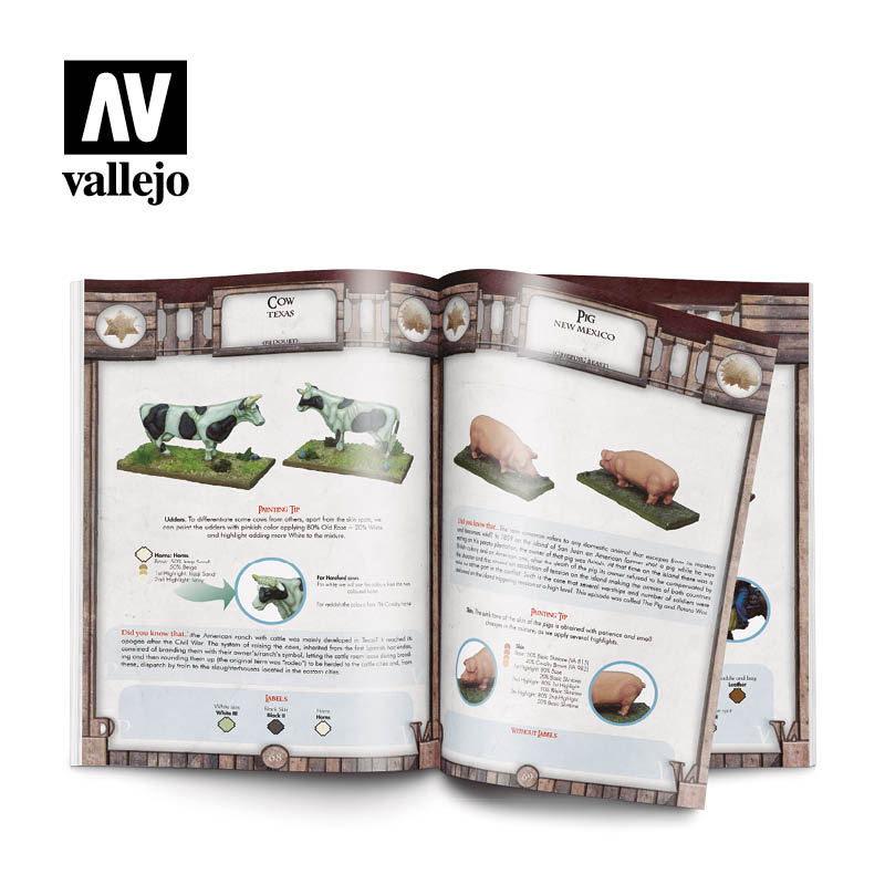 AV Vallejo Book - PaintingWAR Wild West 3