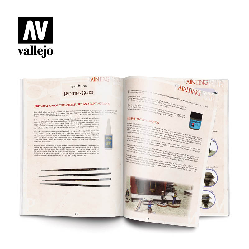 AV Vallejo Book - PaintingWAR Wild West 4