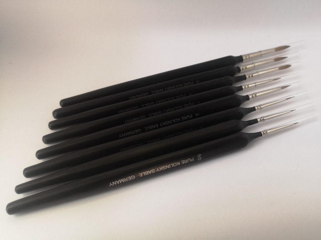 Kolinsky Sable Brush - size 3/0 1