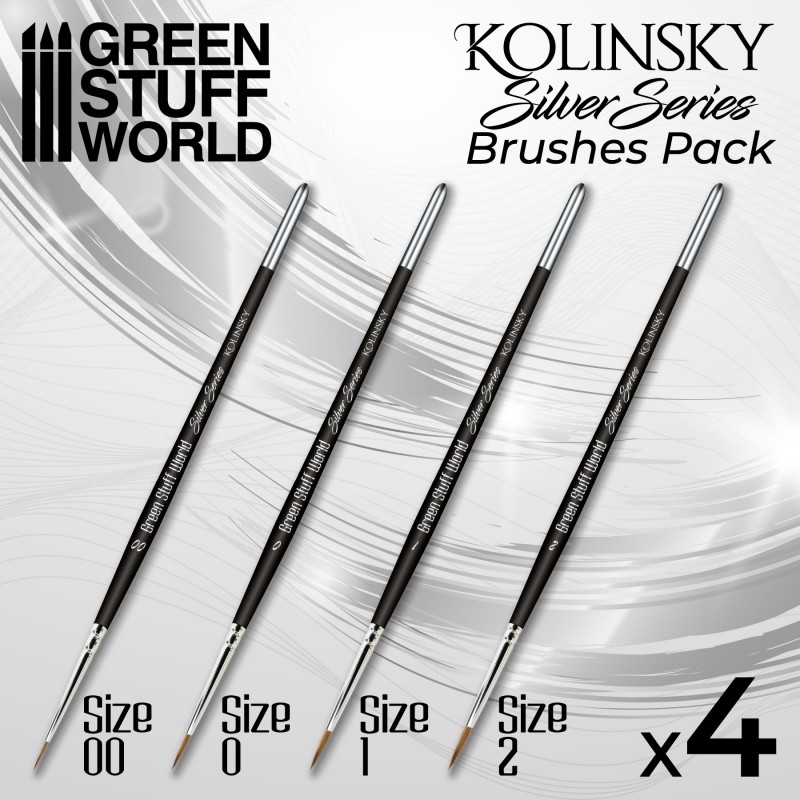 SILVER SERIES Kolinsky Brush Set 1