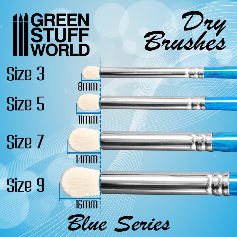 BLUE SERIES Dry Brush - Size 5 2