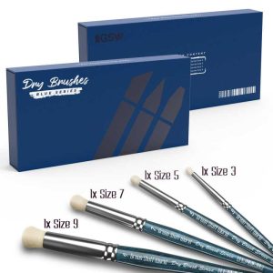 Premium Dry Brush Set - BLUE Series 1