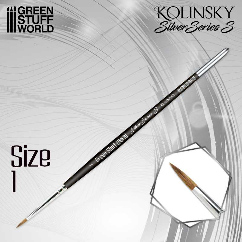 Kolinsky Silver series Brush (S) - 1 1