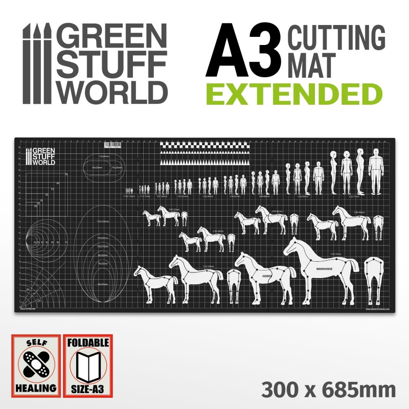 Scale Cutting Mat A3 Extended 2