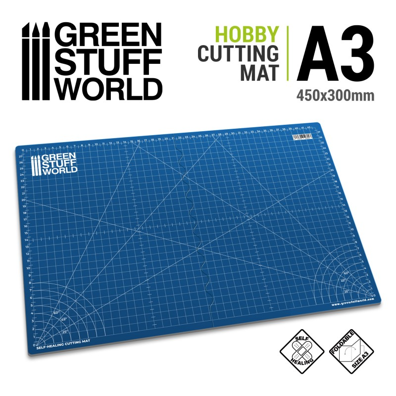 Hobby Cutting Mat A3 BLUE 1