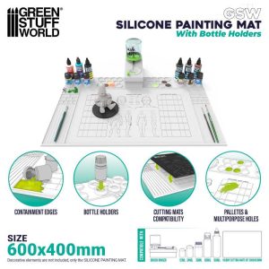 Silicone Painting Mat with Edges 1