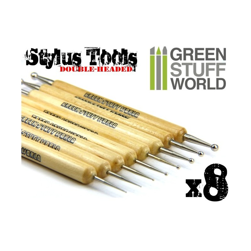 8x Sculpting STYLUS BALL tool set 1