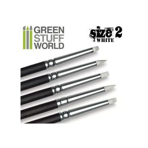 Colour Shapers Brushes SIZE 2 - WHITE SOFT 1