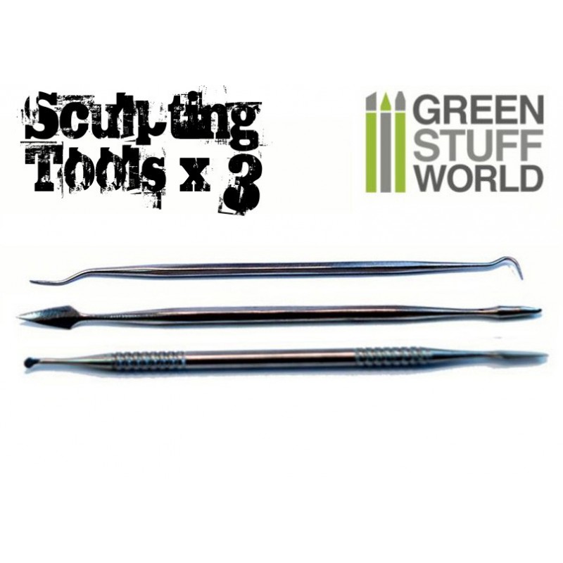 3x Sculpting Tools 2
