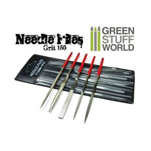 GSW Diamond Needle Files Set - Grit 150 1