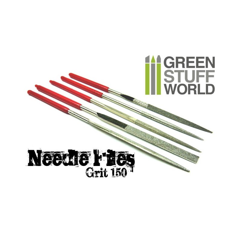 GSW Diamond Needle Files Set - Grit 150 2