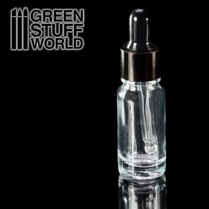 Empty Glass Jar with Pipette 2