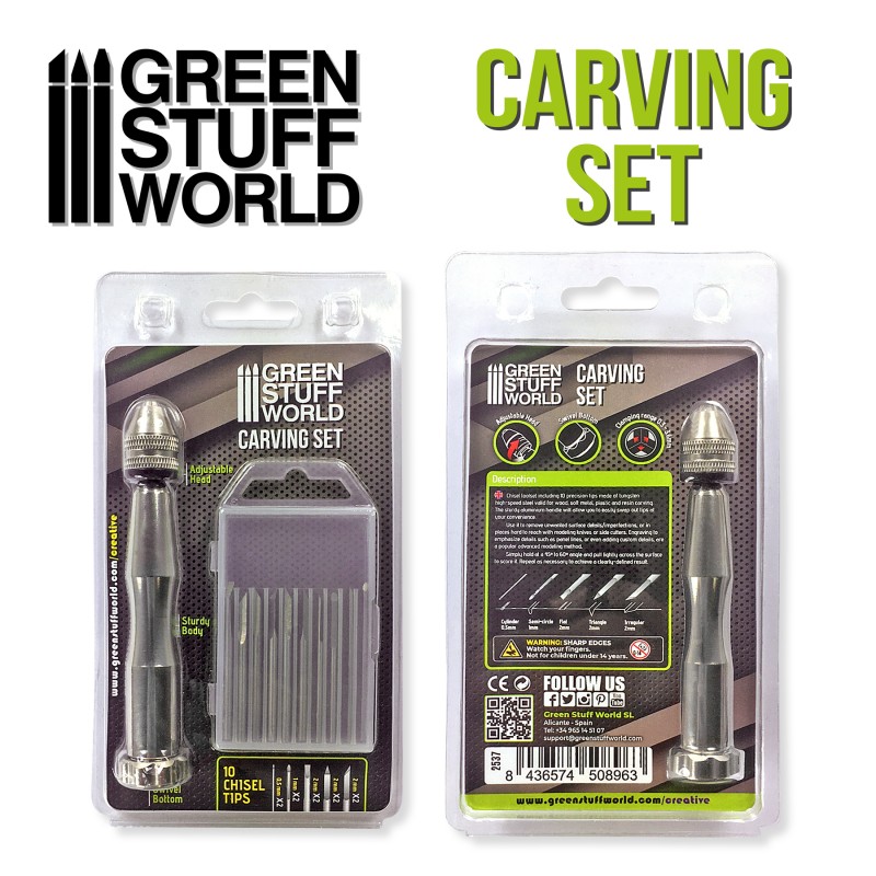Hobby Carving Set 3