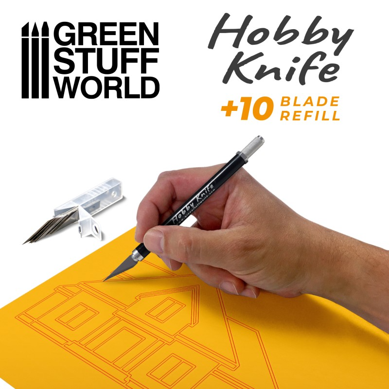 Profesional Metal HOBBY KNIFE with spare blades 3