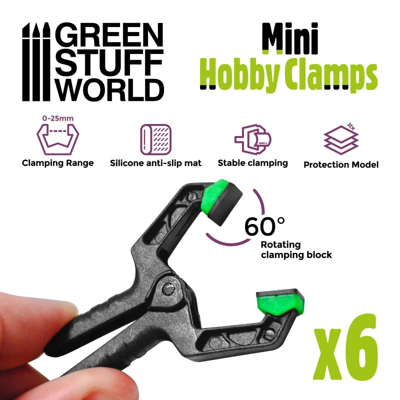 Mini hobby clamps x6 2