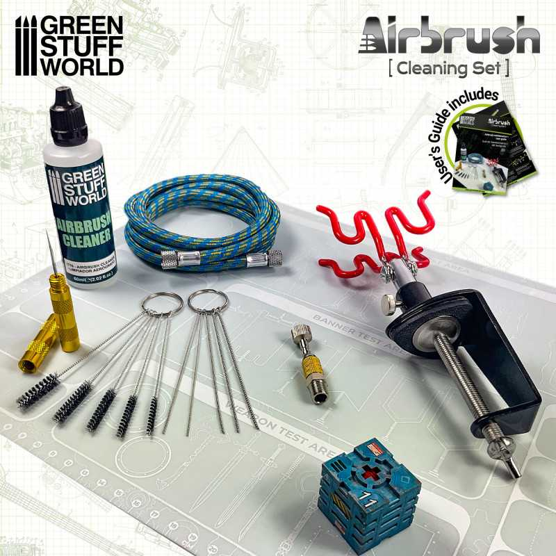 Set Tools: Airbrush Cleaning Set 2