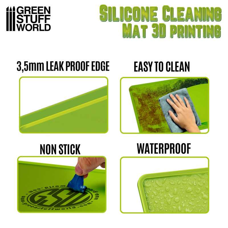 Silicone Cleaning Mat 410x310mm 2