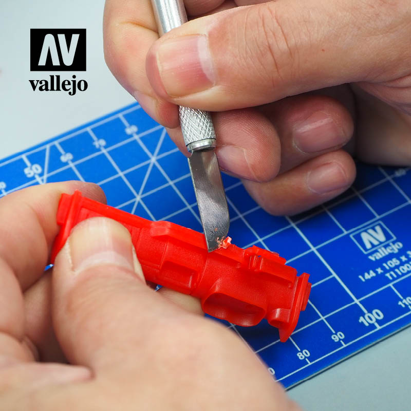 AV Vallejo Tools - Curved Blades #10 (5) #1 Handle 2