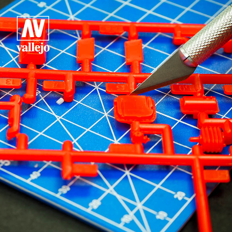 AV Vallejo Tools - Fine Point Blades #11 (5) #1 Handle 2